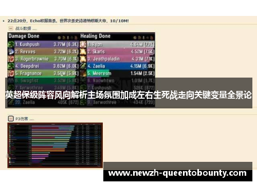 英超保级阵容风向解析主场氛围加成左右生死战走向关键变量全景论 英超保级阵容风向解析主场氛围加成左右生死战走向关键变量全景论